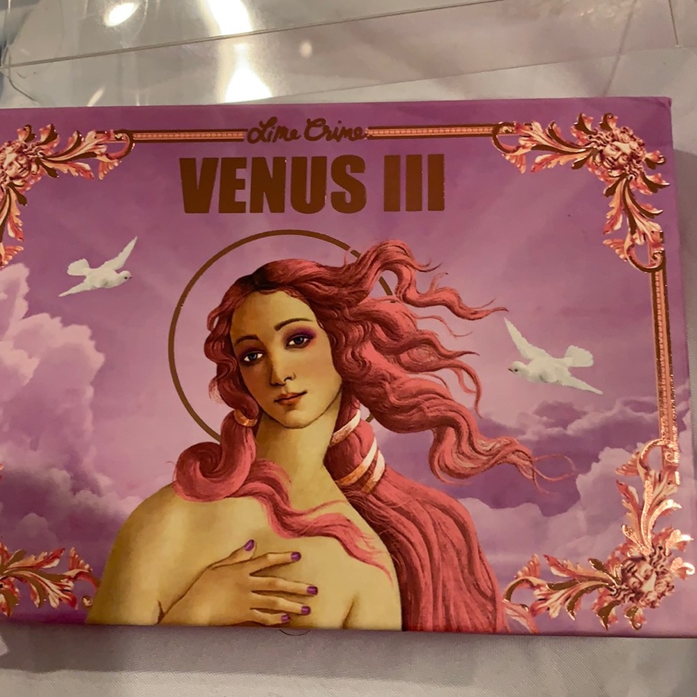 Lime Crime Venus eye shadow palette. new in box